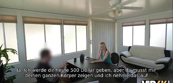  VIP4K. Die hübsche Strip-Tänzerin ist bereit, Sex vor der Kamera zu haben